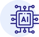 Artificial Intelligence (AI) Icon