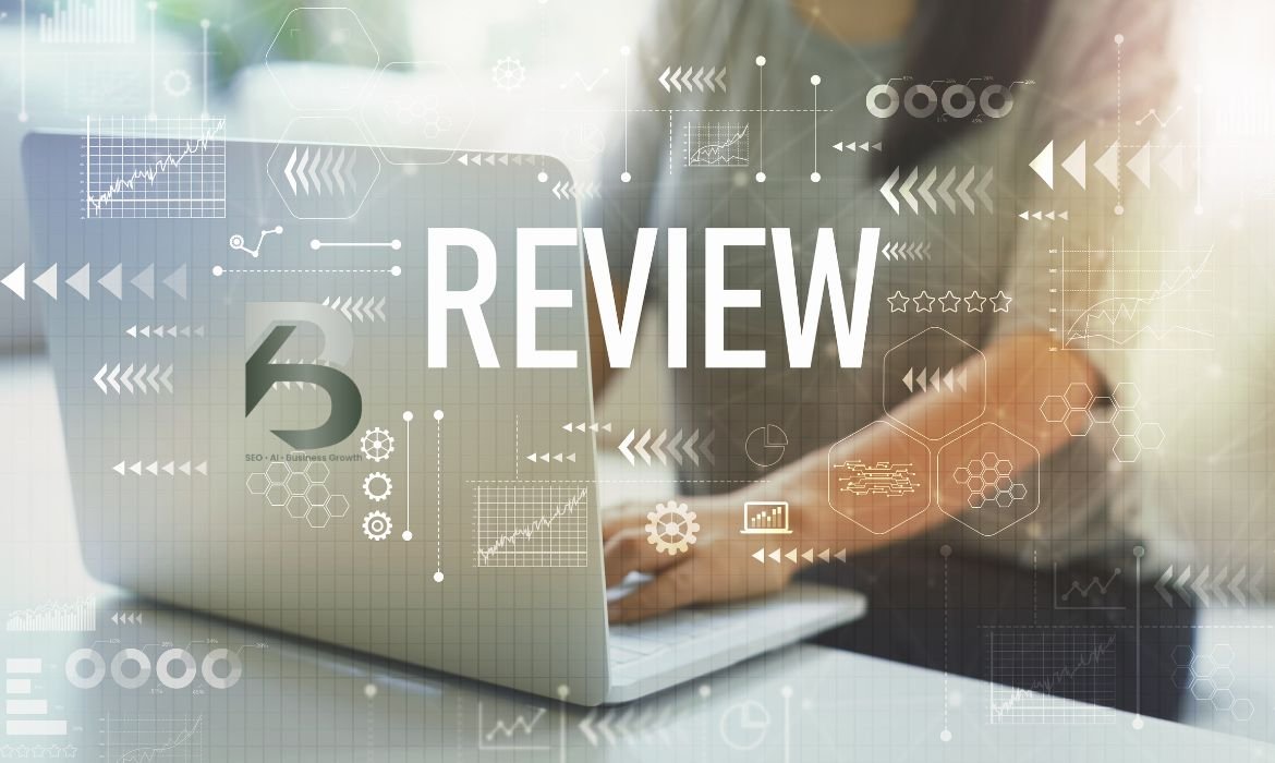 A writer is reviewing the content